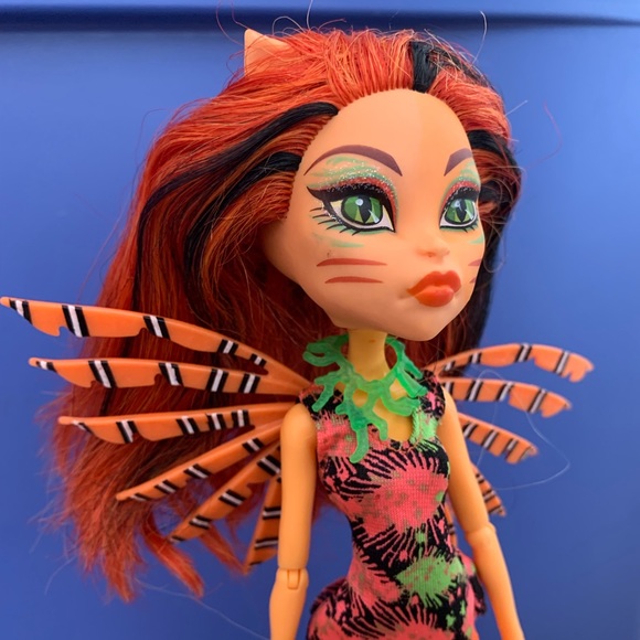 MONSTER HIGH GREAT SCARIER REEF TORALEI DOLL - Picture 4 of 6